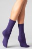 Женские высокие шерстяные носки с фактурным рисунком Giulia Ws3 thermo 2302 - фото 10