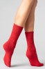 Женские высокие шерстяные носки с фактурным рисунком Giulia Ws3 thermo 2302 - фото 6