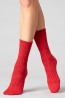 Женские высокие шерстяные носки с фактурным рисунком Giulia Ws3 thermo 2302 - фото 5