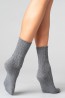 Женские высокие шерстяные носки с фактурным рисунком Giulia Ws3 thermo 2302 - фото 8