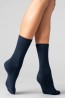 Женские высокие шерстяные носки без рисунка Giulia Ws3 thermo classic - фото 8