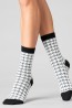 Женские высокие шерстяные носки с орнаментом Giulia Ws3 wool 2301 - фото 13