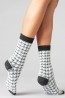 Женские высокие шерстяные носки с орнаментом Giulia Ws3 wool 2301 - фото 12