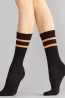 Высокие женские носки с неоновыми полосками Giulia WS4 SOFT NEON 002 - фото 3
