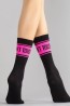 Женские носки с надписью DONT TOUCH Giulia WS4 SOFT NEON 004 - фото 5