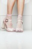 Модные капроновые прозрачные женские носки в горошек Giulia WSM-004 - фото 5