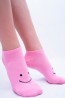 Хлопковые женские носки с принтом смайлика Giulia WSS-003 - фото 1