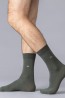 Высокие мужские носки из хлопка Omsa for men Eco 408 - фото 8