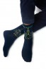 Мужские хлопковые носки с дизайнерским принтом города мира Omsa for men Free style 612 - фото 11