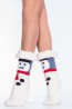 Высокие теплые женские носки с мехом внутри HOBBY LINE 30585-5 - фото 1
