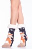 Высокие теплые женские носки с мехом внутри HOBBY LINE 30589-10 - фото 1
