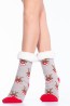 Высокие теплые женские носки с мехом внутри HOBBY LINE 30589-9 - фото 1