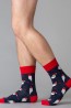 Новогодние мужские носки с принтом Giulia MS3 NEW YEAR 2105 - фото 4