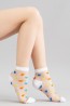 Стильные детские носки в разноцветные сердечки Giulia KS2 CRYSTAL 004 - фото 2