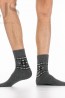 Теплые мужские носки с ангорой HOBBY LINE 6280 - фото 2