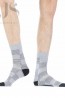 Серые мужские носки с геометрическим рисунком Wola W94.n03.512 - фото 2