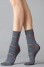 Высокие женские носки с надписями Giulia WS3 TEXT 003 - фото 3