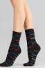 Высокие женские носки с надписями Giulia WS3 TEXT 003 - фото 8