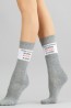 Высокие женские носки с надписями Giulia WS4 TEXT STRONG 014 - фото 4