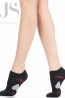Женские хлопковые укороченные носки с сердечками HOBBY LINE 534 - фото 4