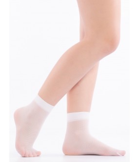 Детские полупрозрачные носочки с эффектом тюля