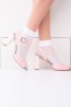 Высокие женские фантазийные капроновые носки в полоску Giulia NN 12 - фото 4