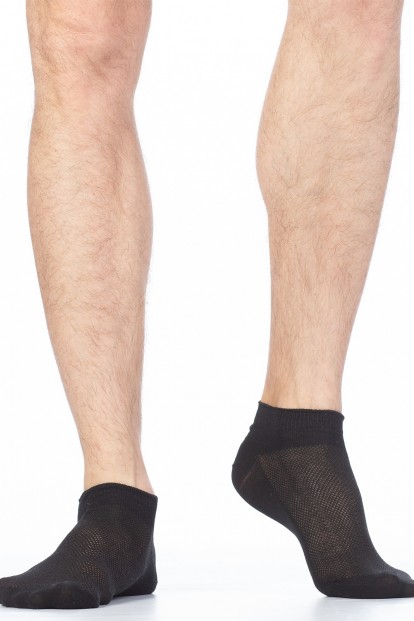 Мужские носки в сетку HOBBY LINE 014-1 - фото 1