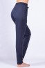 Синий женский комплект с брюками и кофтой на молнии Oxouno 0716 footer 02 - фото 11