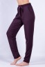 Фиолетовый женский комплект с брюками и кофтой на молнии Oxouno 0725 footer 02 - фото 5