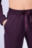 Фиолетовый женский комплект с брюками и кофтой на молнии Oxouno 0725 footer 02 - фото 8
