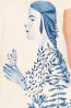 Женская летняя пижама из бамбука с акварельным рисунком Key LNS 052 - фото 4