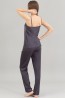Пижамный атласный женский комплект с брюками Giulia HELENA 5003/051 - фото 18