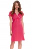 Розовая женская сорочка для беременных и кормящих Doctor Nap TCB.1055 - фото 1