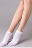 Женские короткие тонкие носки из хлопка с геометрическим рисунком Minimi Art. 4501 active - фото 2