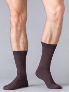 Мужские цветные носки в рубчик